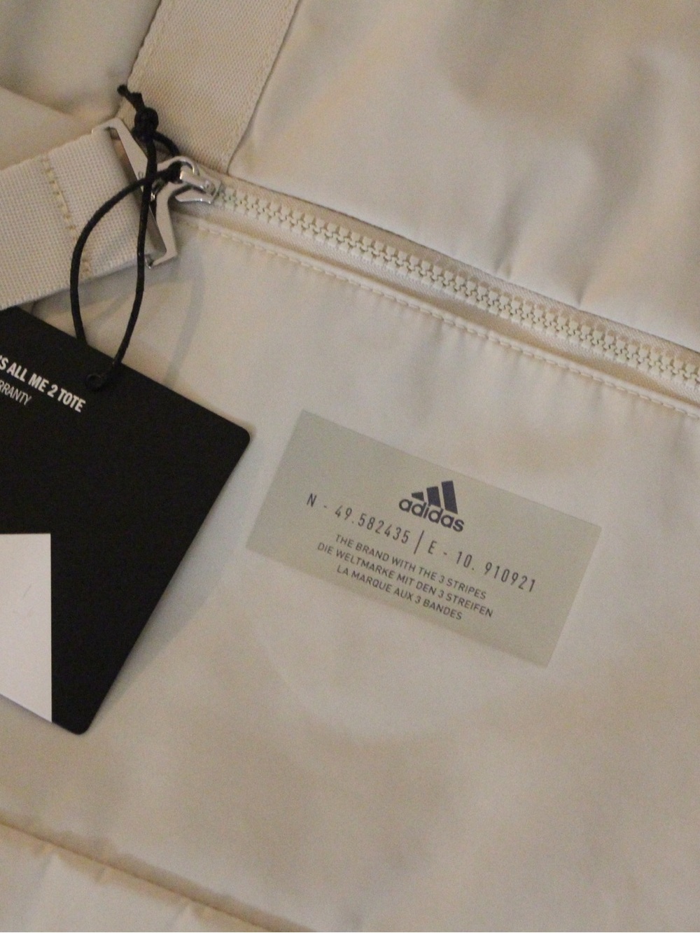 Adidas Tote Bag with Shoulder Strap - Picture 4 of 10